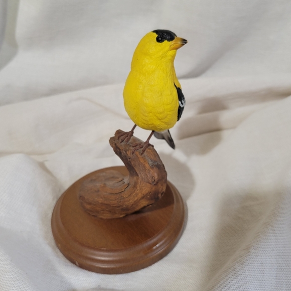 RICHARD LAMSON STUDIO RESIN ART SCULPTURE ARTIST MADE BIRD STATUE FIGURINE - Picture 3 of 5
